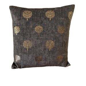 High Quality 5 soft Dark Green/Golden Cushion Covers